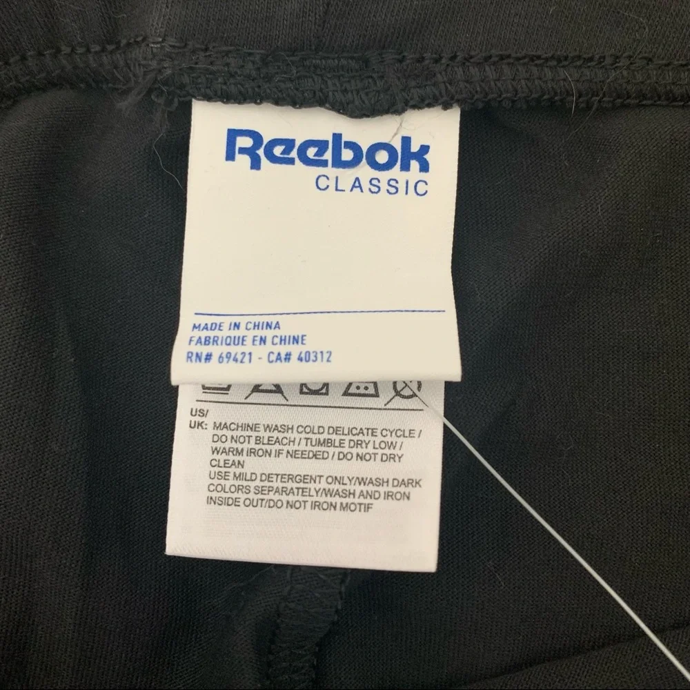 Reebok Black Classic Leggings, Size Xsmall NWT - Picture 2 of 5